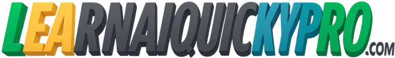 LEARN AI QUICKLY PRO
